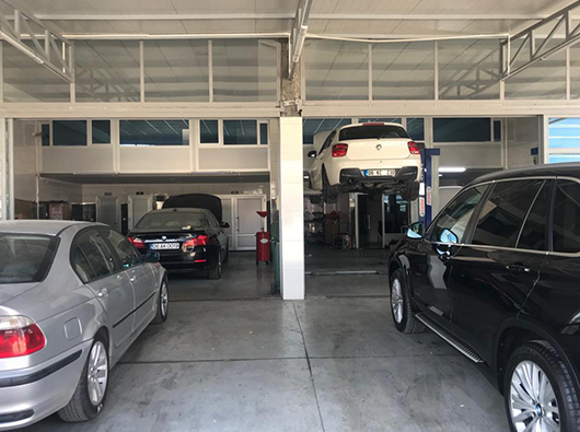 Ankara Tükenmez BMW özel servis çalışma alanı